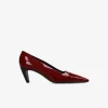 Donna Premiata Décolleté Cher in vitello twiga bordeaux