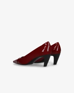 Donna Premiata Décolleté Cher in vitello twiga bordeaux