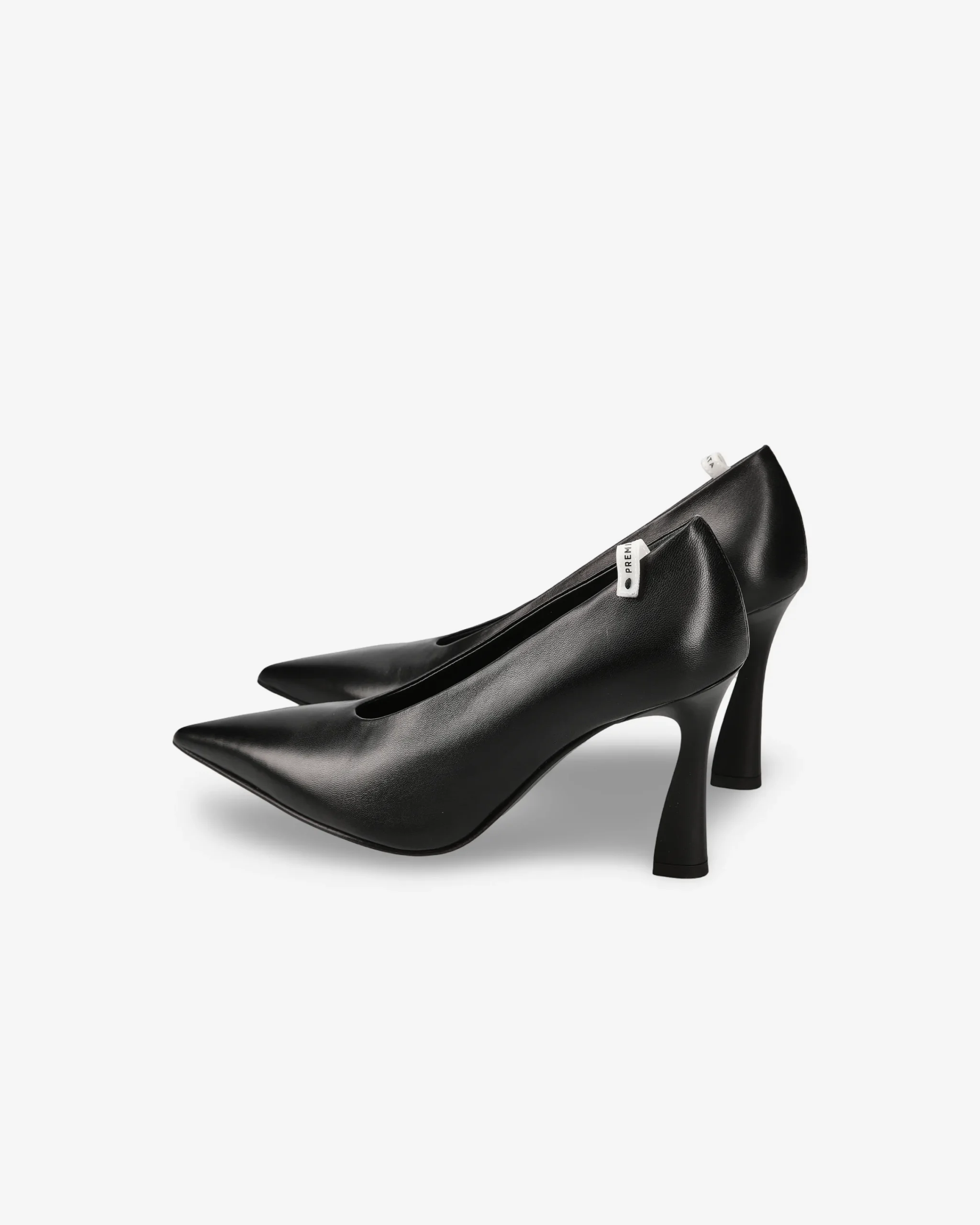 Donna Premiata Décolleté in pelle nappa nero