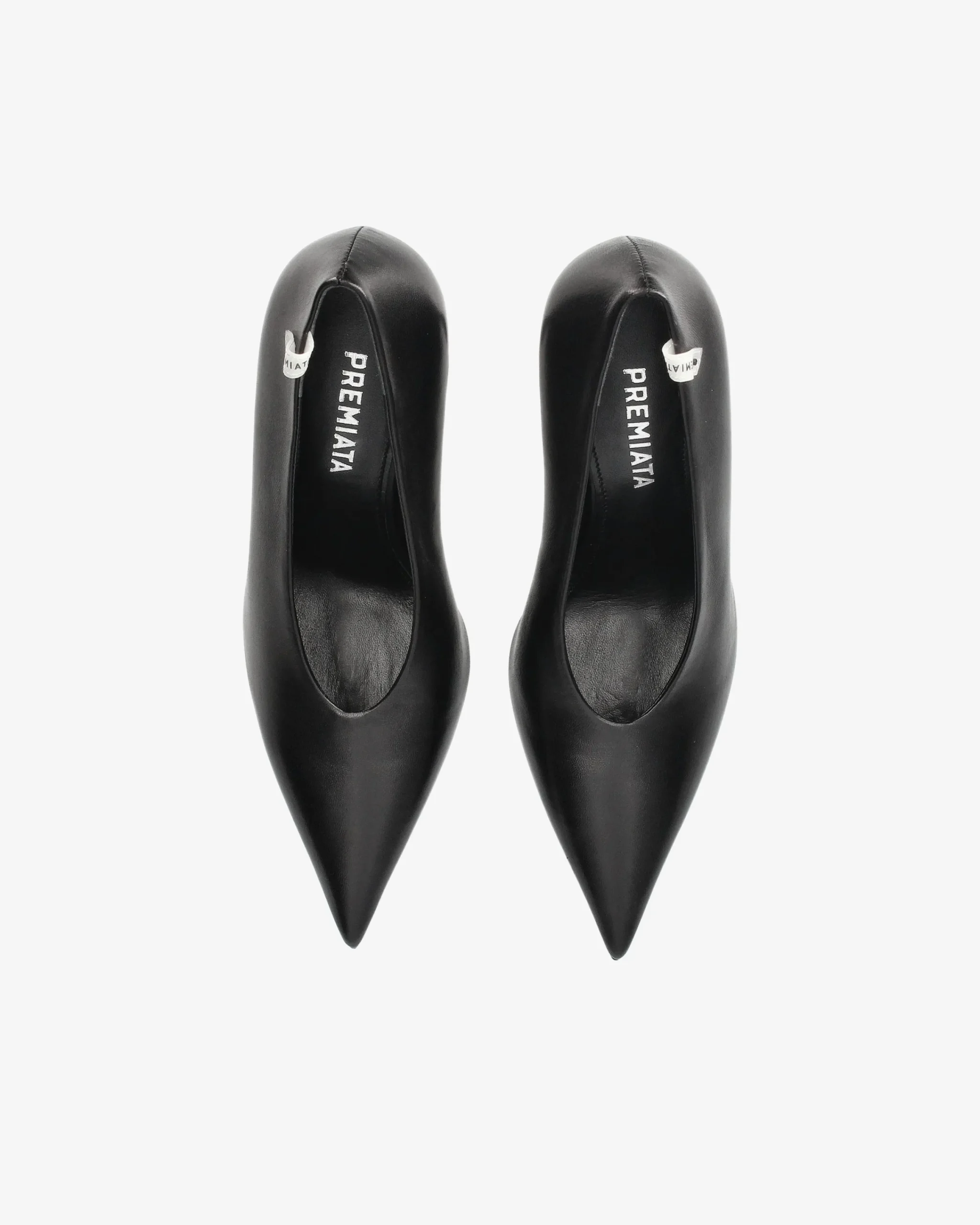 Donna Premiata Décolleté in pelle nappa nero