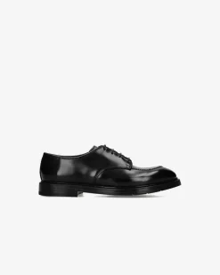 Uomo Premiata Derby in pelle spazzolata binder nero