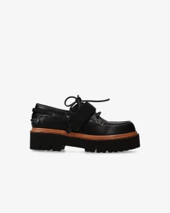 Donna Premiata Derby in vitello Trilly atena nero