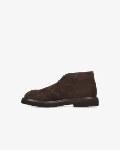 Uomo Premiata Desert boots in camoscio rain horse