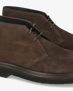 Uomo Premiata Desert boots in camoscio rain horse