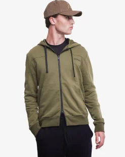 Uomo Premiata Felpa con cappuccio in cotone e nylon
