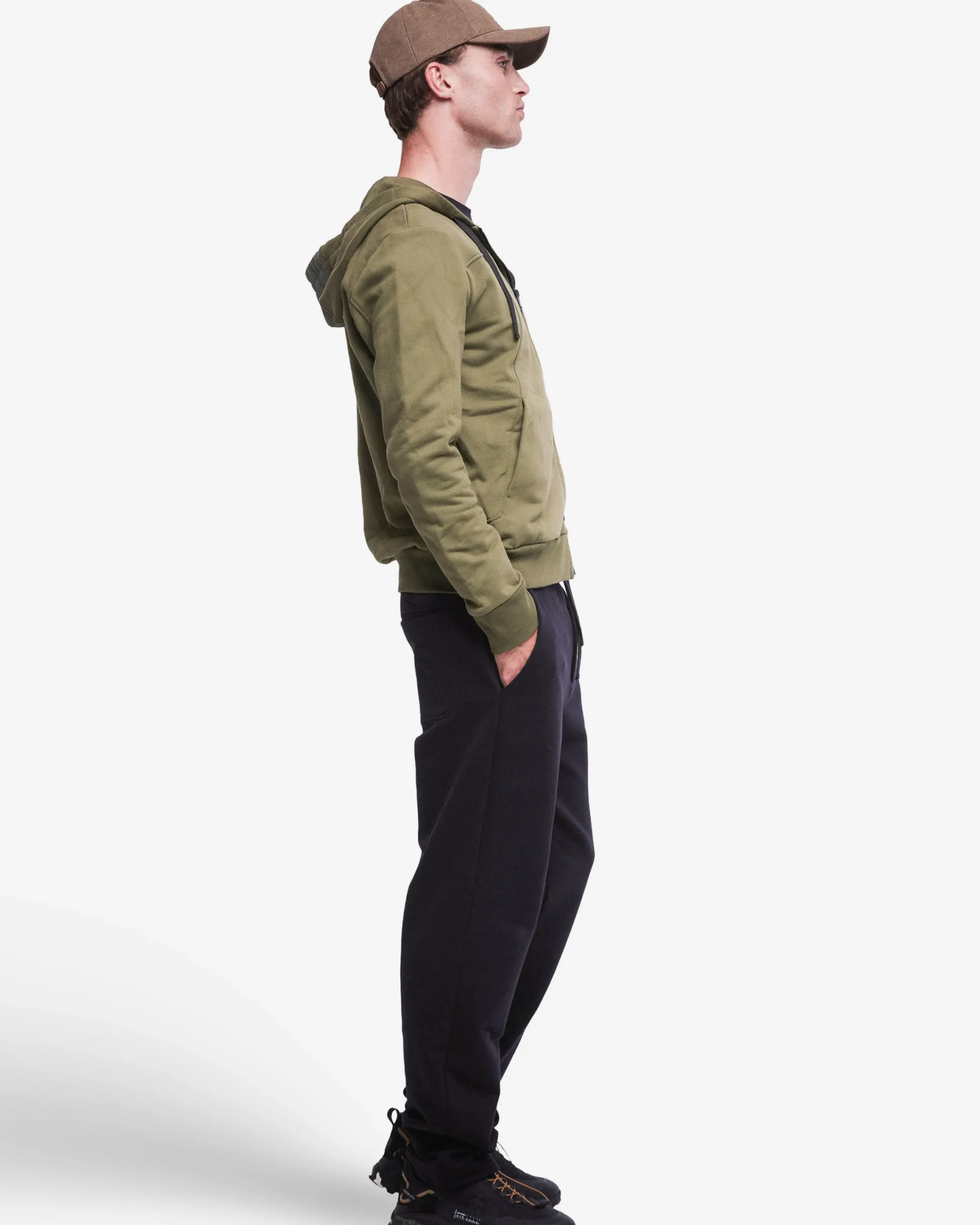 Uomo Premiata Felpa con cappuccio in cotone e nylon