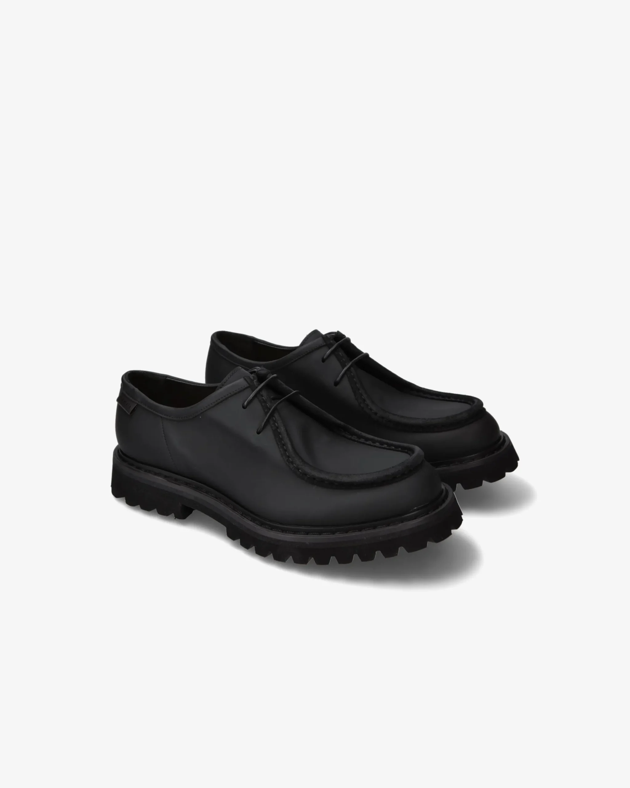 Uomo Premiata Lace-up Shoes in black custo leather