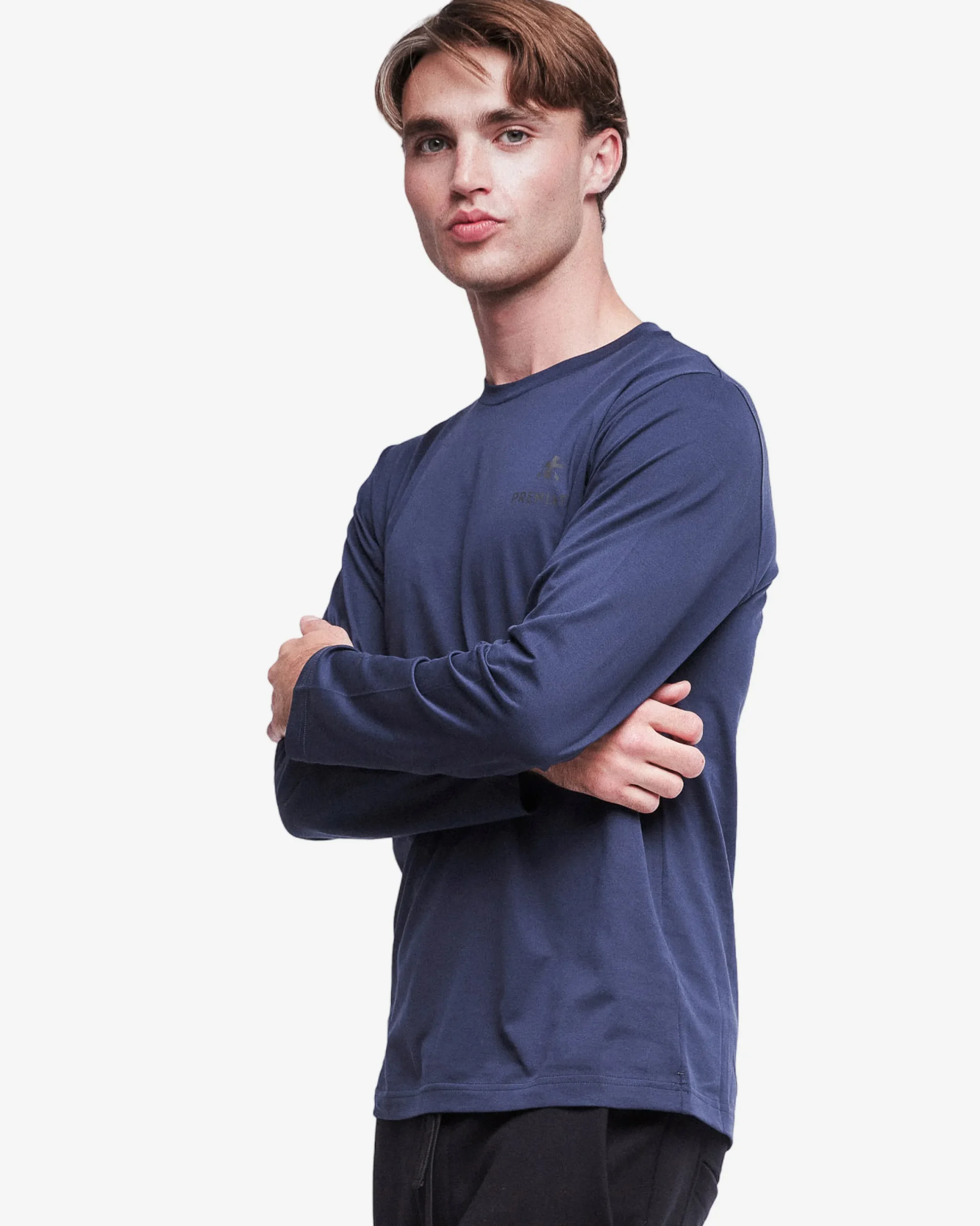 Uomo Premiata Maglia a maniche lunghe in cotone