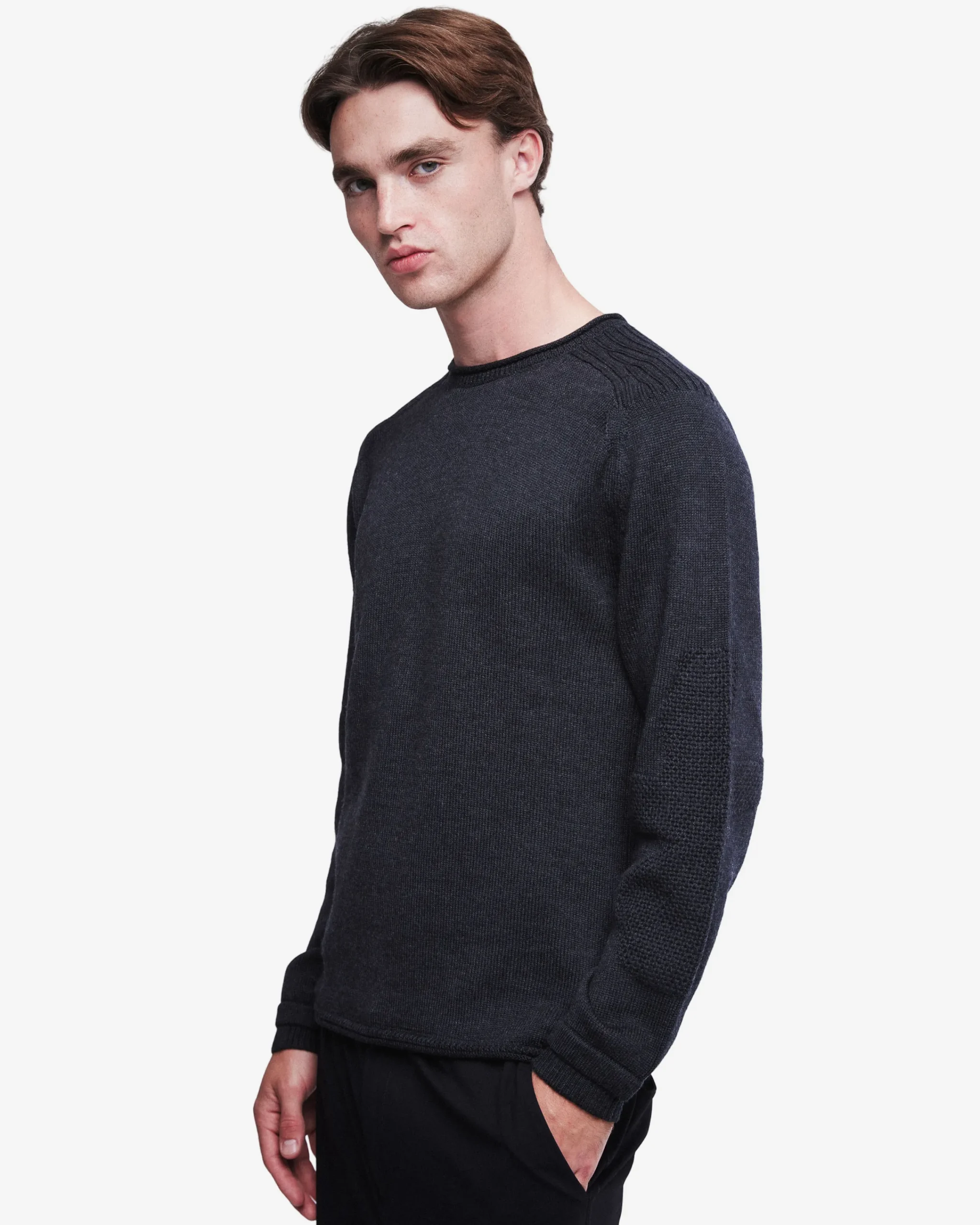 Uomo Premiata Maglia girocollo oversize in lana