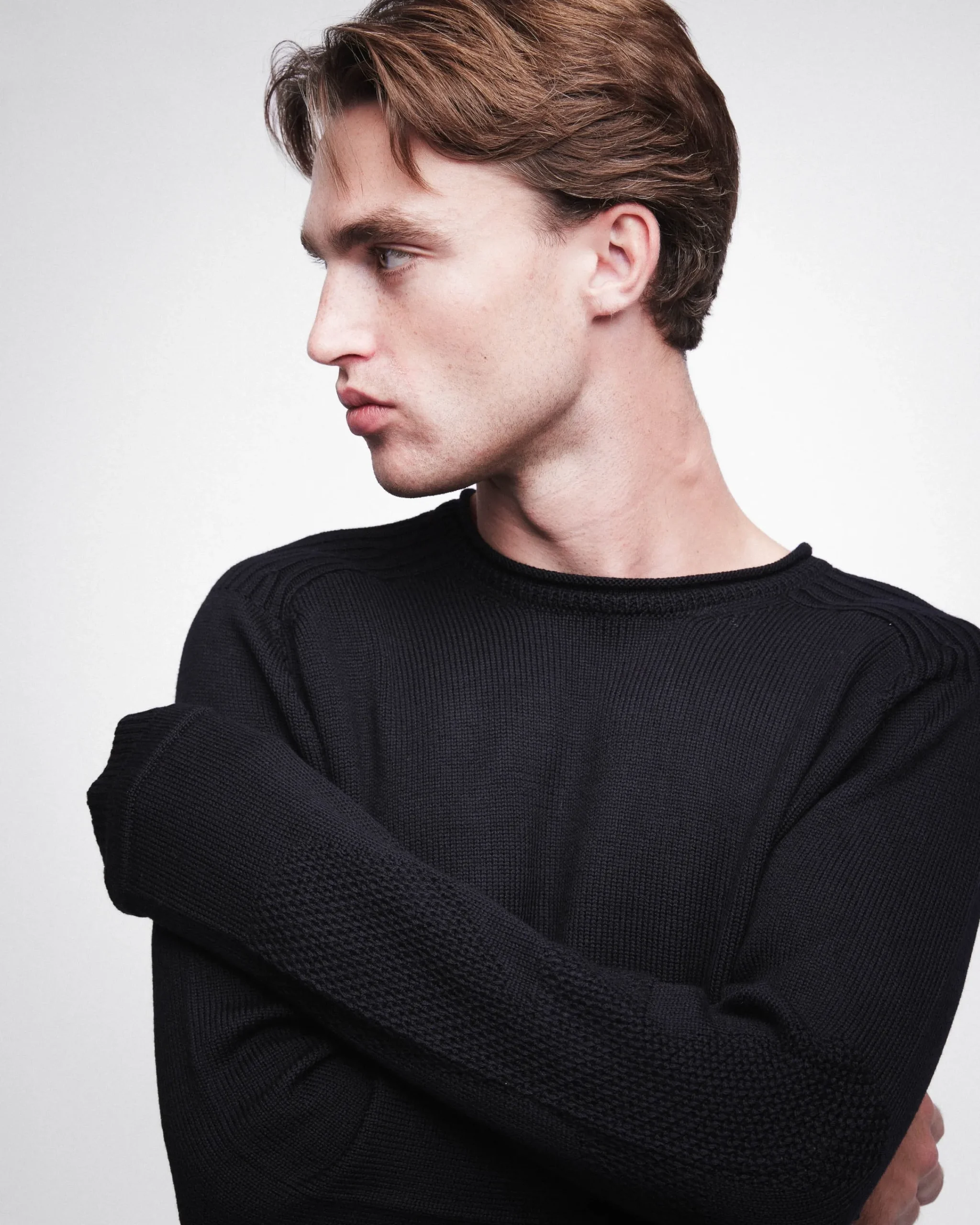 Uomo Premiata Maglia girocollo oversize in lana