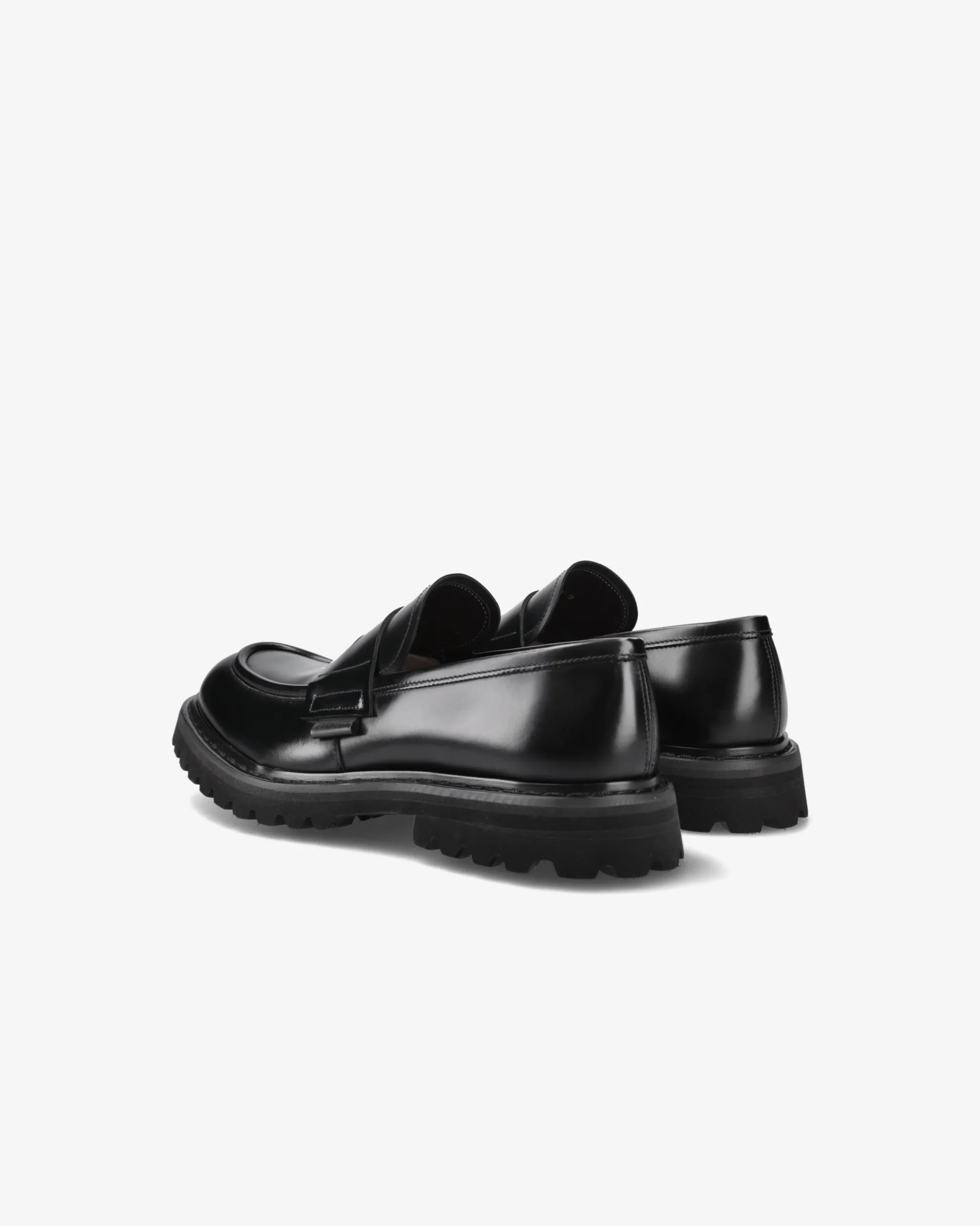 Uomo Premiata Mocassini Bridge in pelle spazzolata binder nero