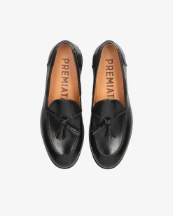 Uomo Premiata Mocassini Cola in vitello trendy nero