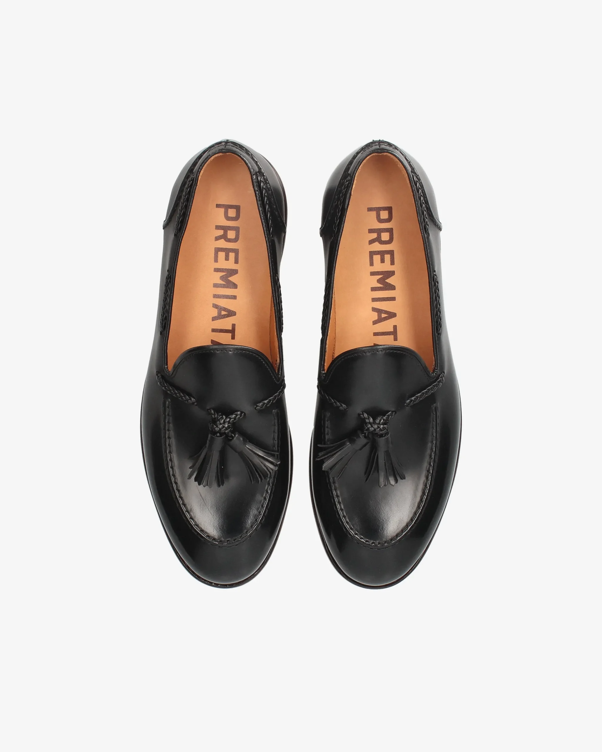 Uomo Premiata Mocassini Cola in vitello trendy nero