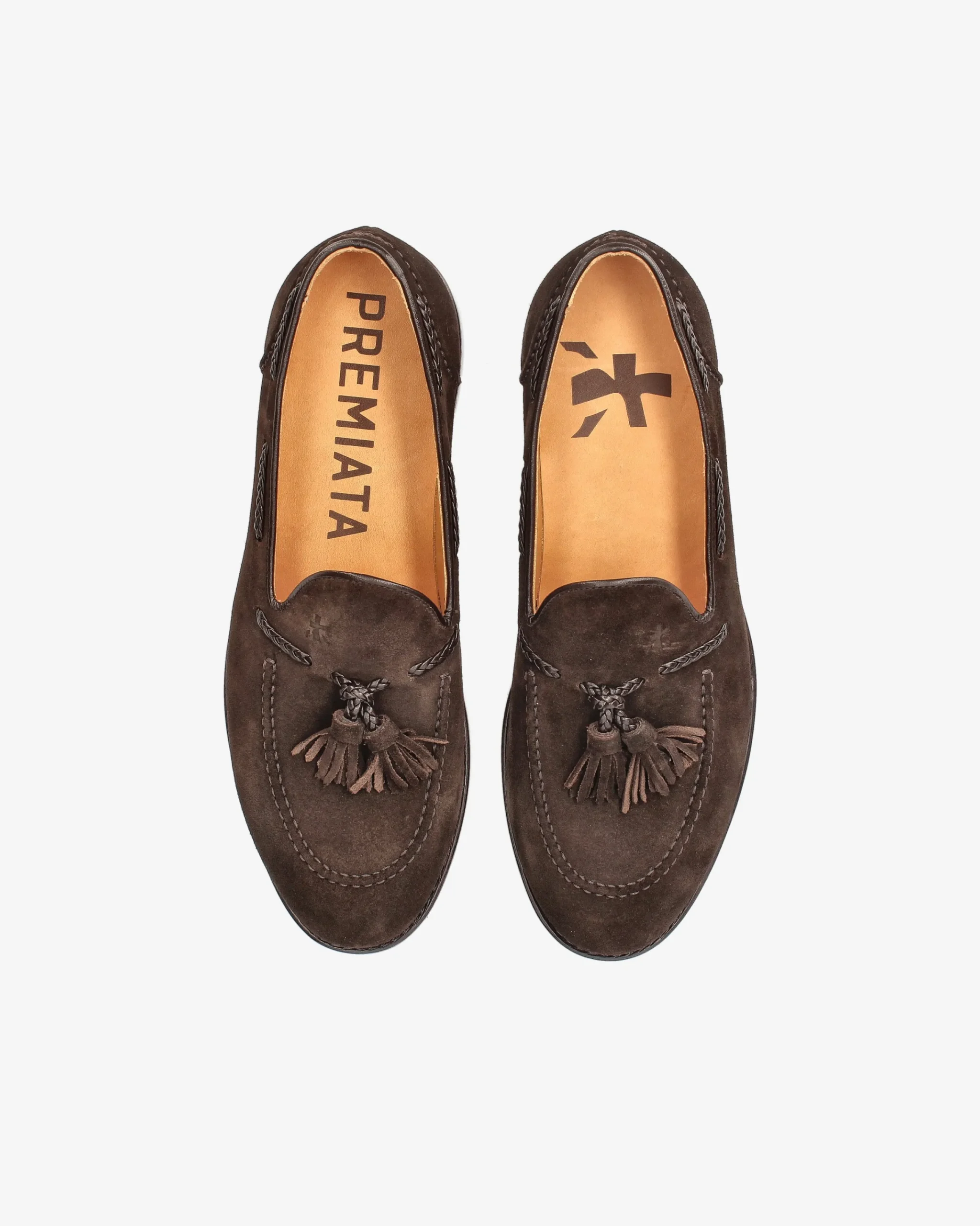 Uomo Premiata Mocassini Cola rain horse