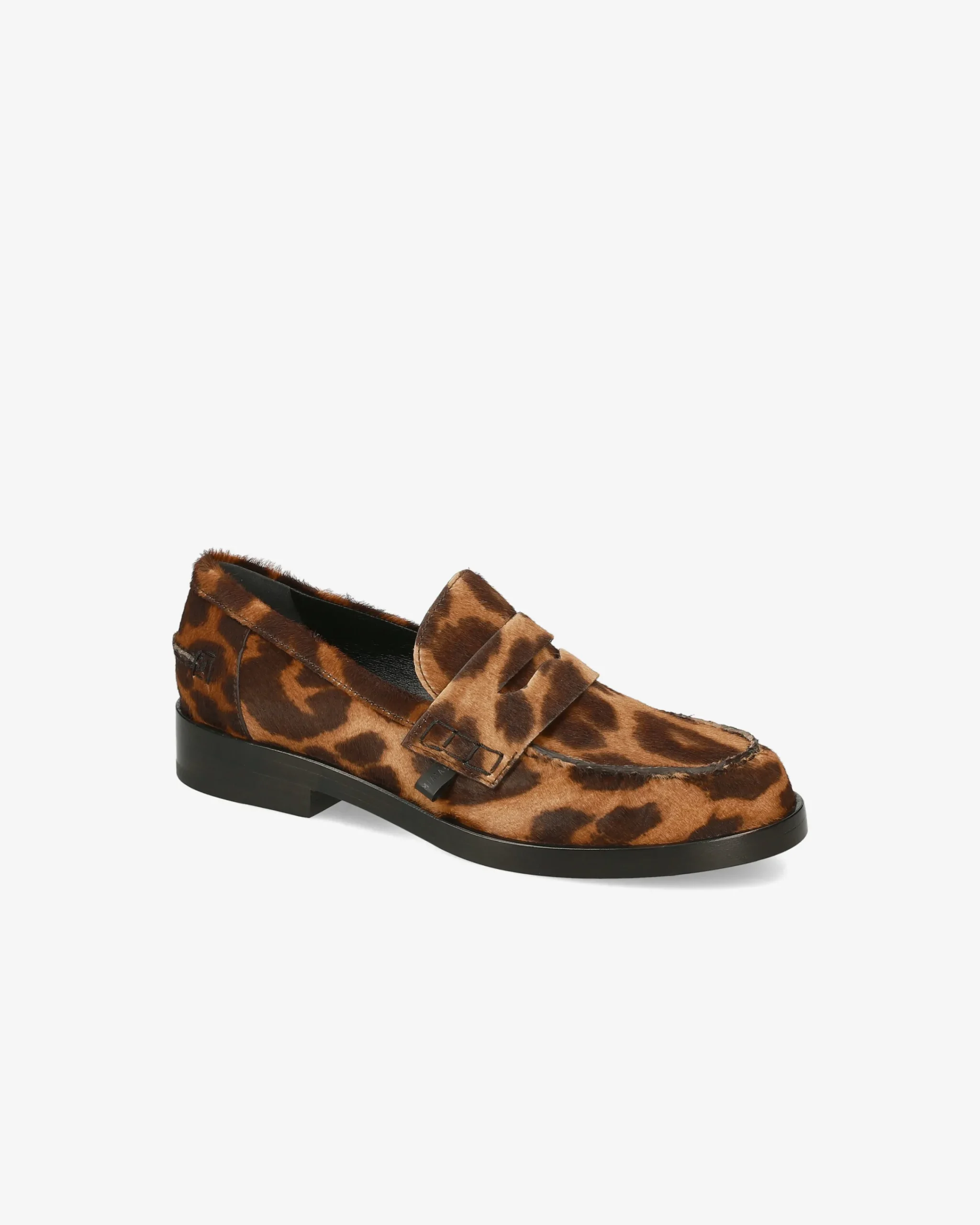 Donna Premiata Mocassini Siria in pony leopardo