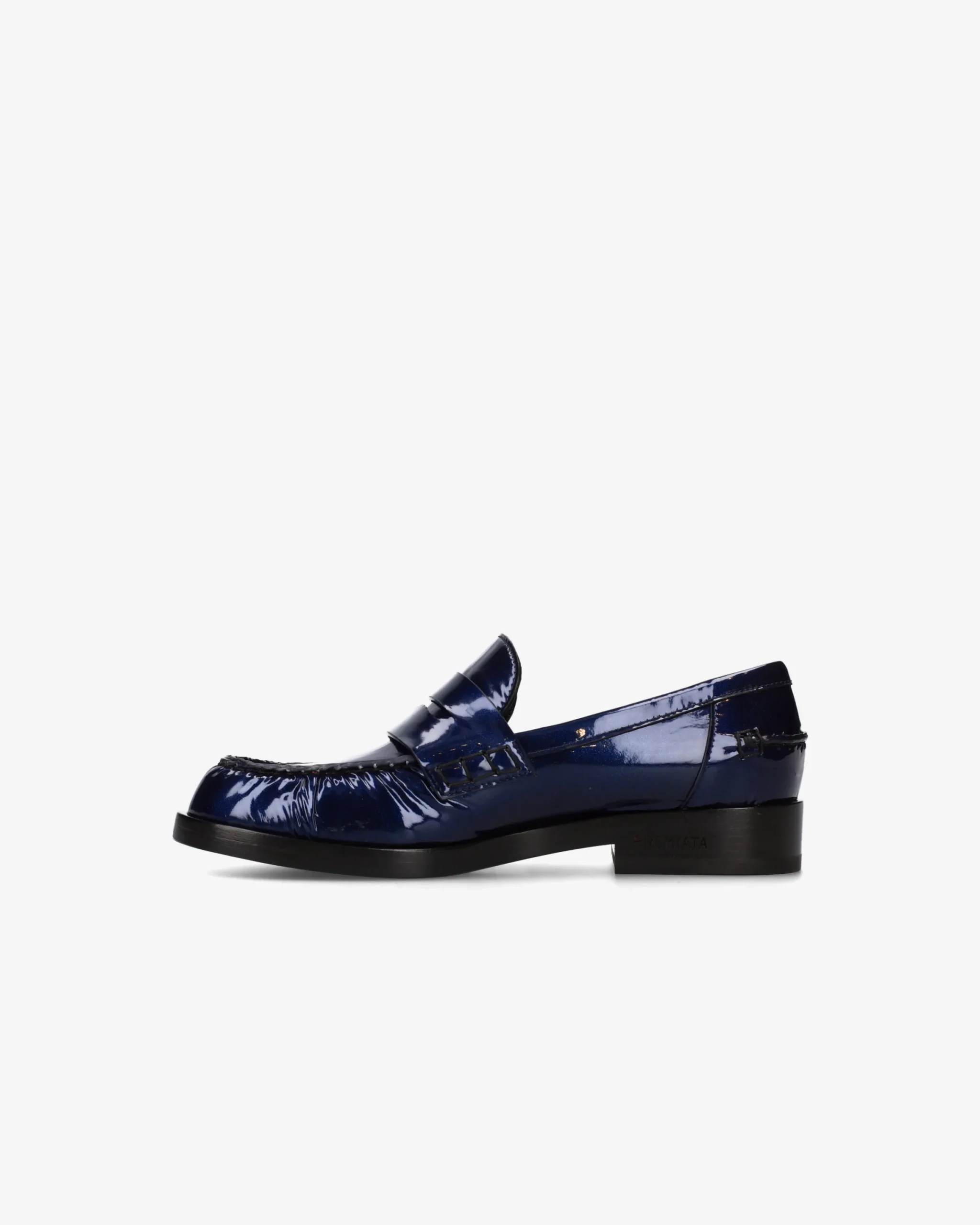 Donna Premiata Mocassini Siria in vernice glass navy