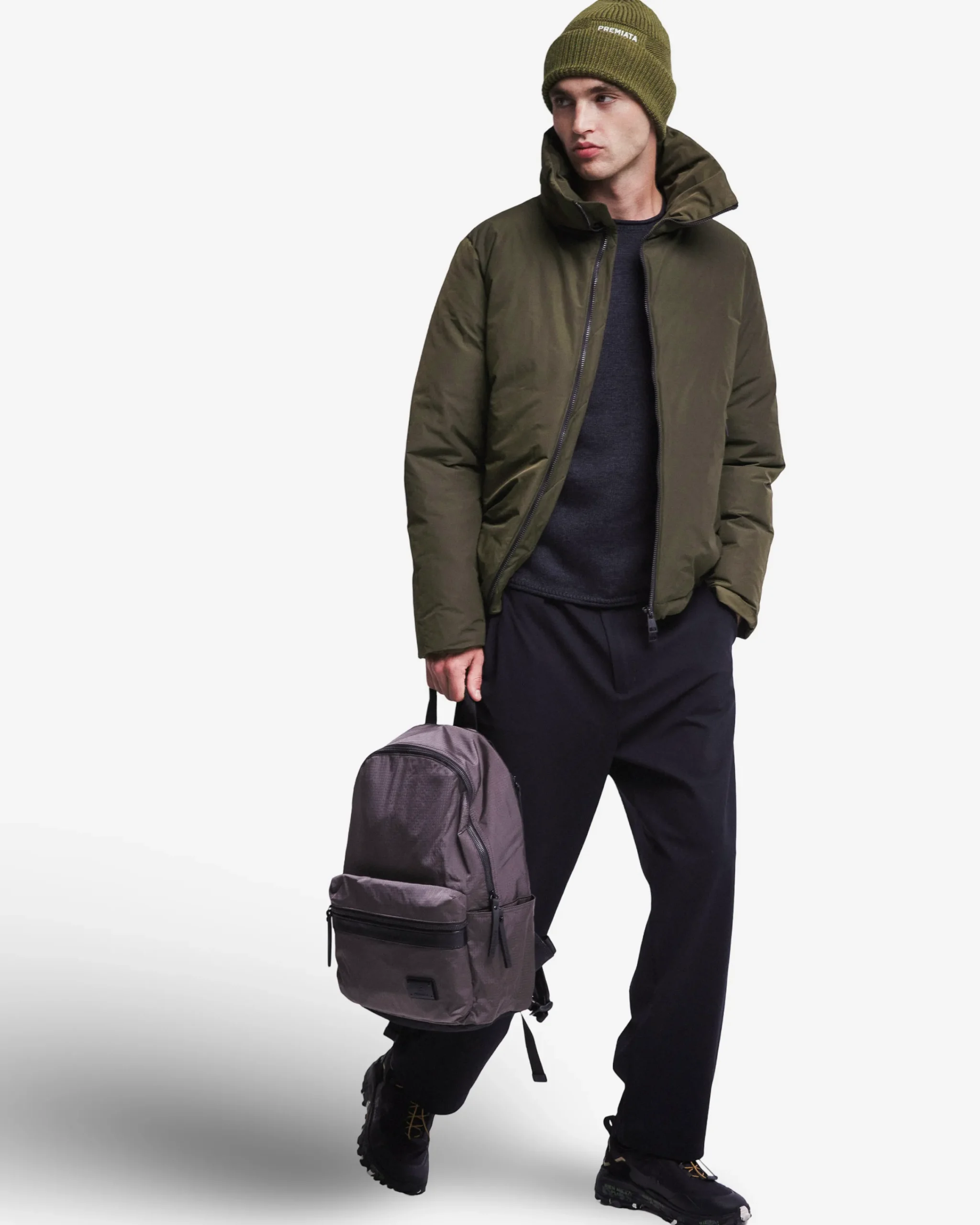 Uomo Premiata Piumino corto in nylon