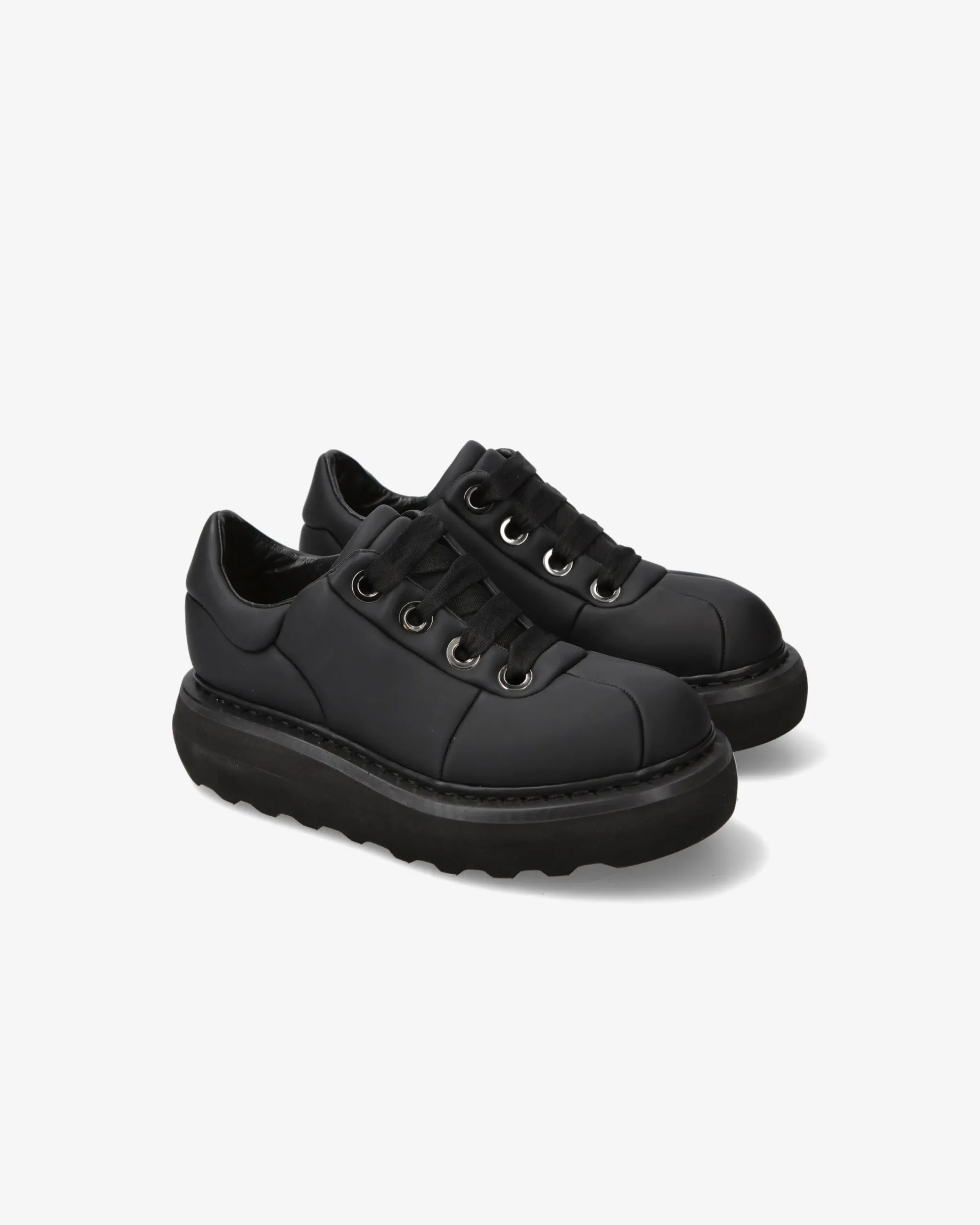 Donna Premiata Scarpe Cal in gommato nero