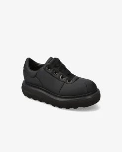 Donna Premiata Scarpe Cal in gommato nero
