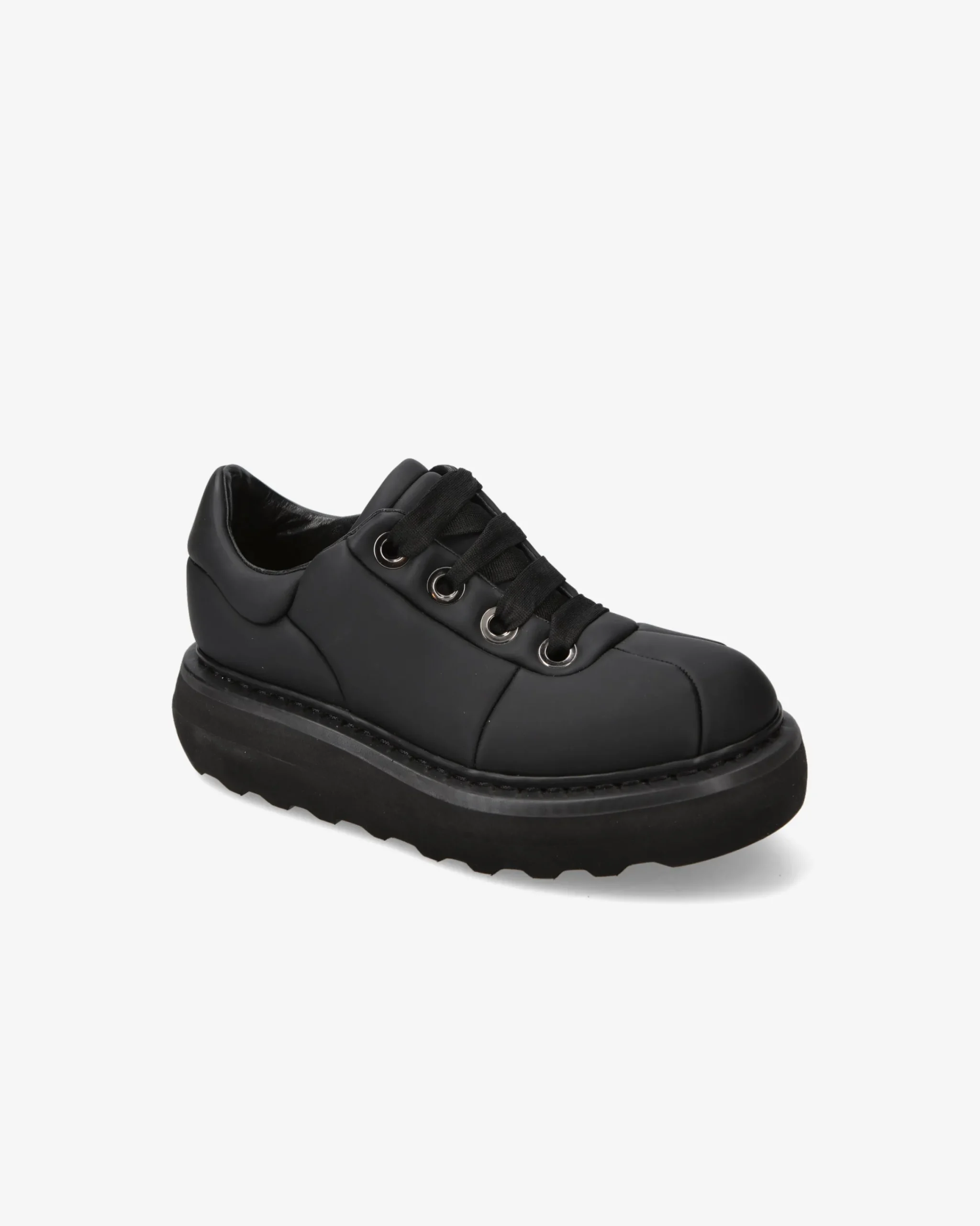 Donna Premiata Scarpe Cal in gommato nero