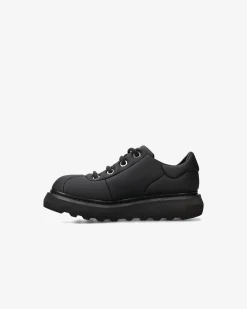 Uomo Premiata Scarpe Cal in gommato nero