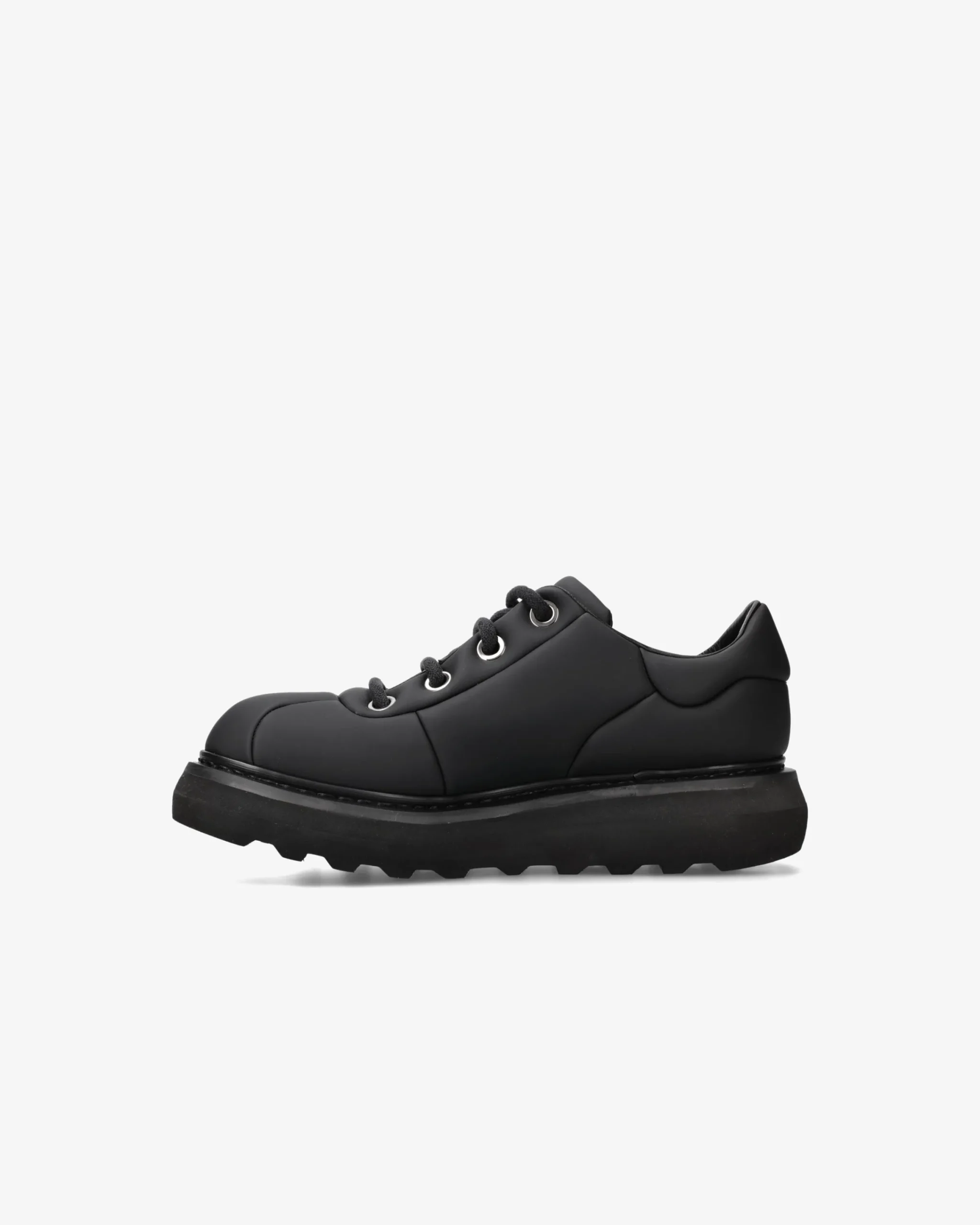 Uomo Premiata Scarpe Cal in gommato nero