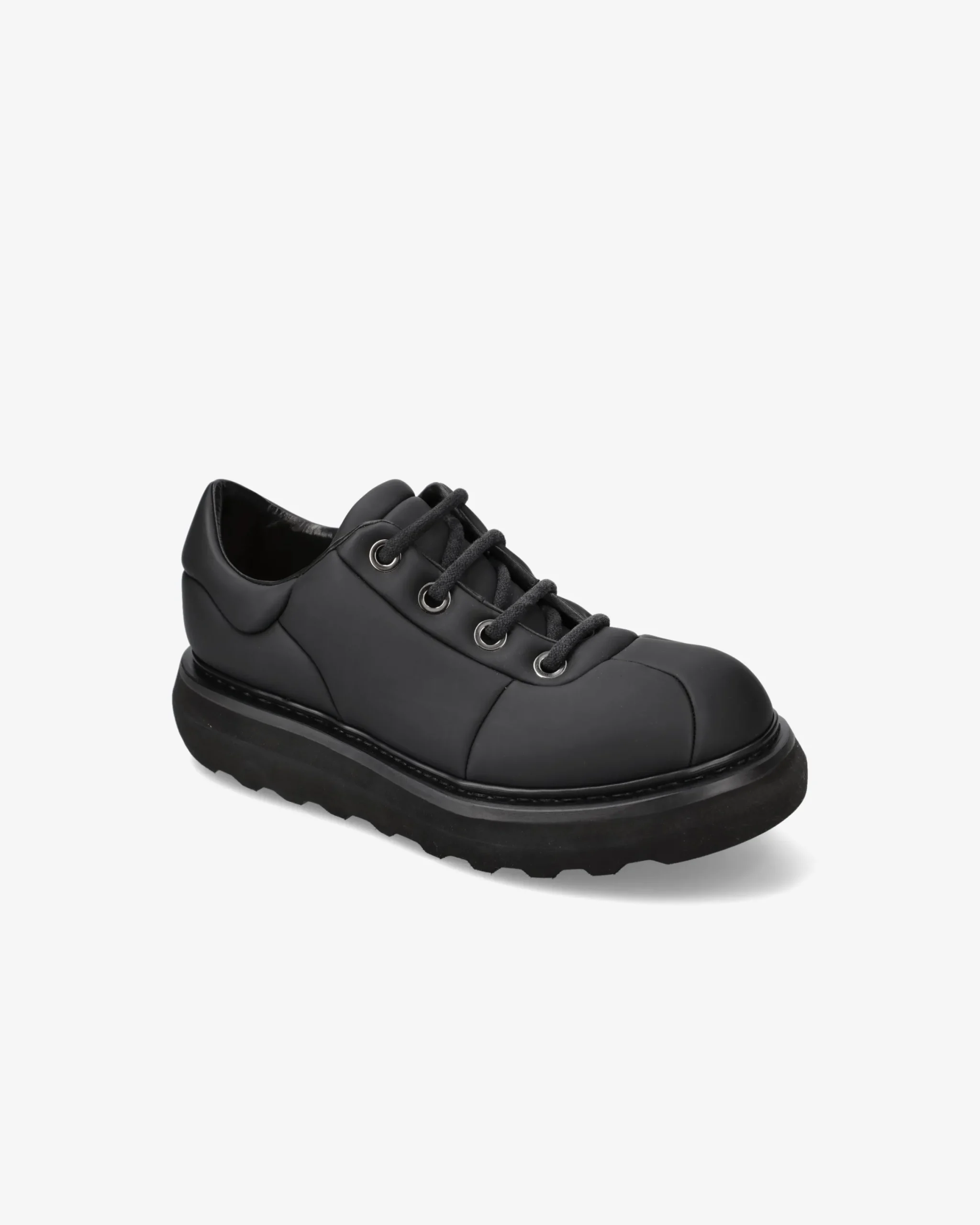 Uomo Premiata Scarpe Cal in gommato nero