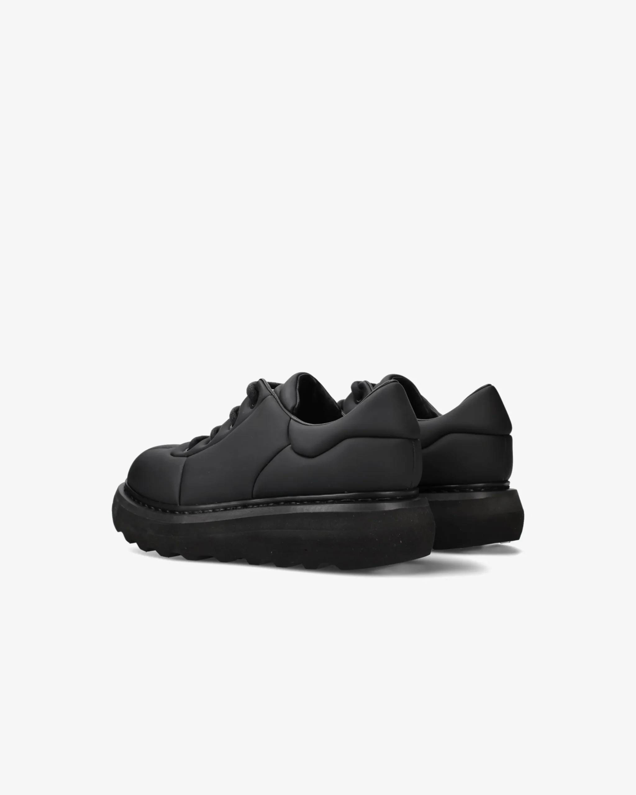 Uomo Premiata Scarpe Cal in gommato nero