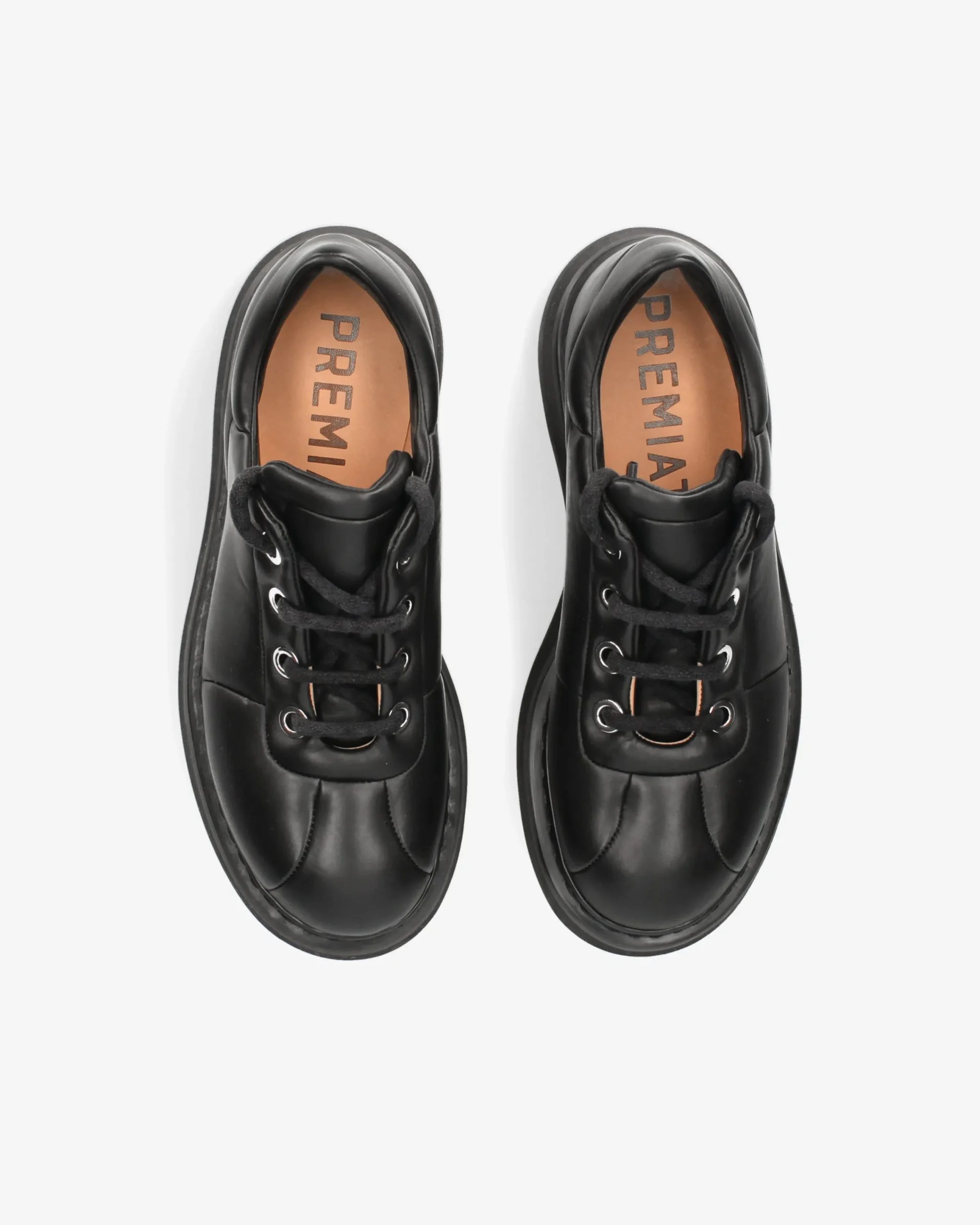 Uomo Premiata Scarpe Cal in pelle land nero