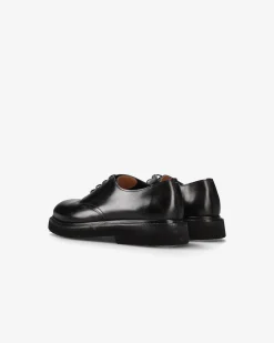 Uomo Premiata Scarpe stringate in cavallo cera nero