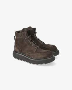 Uomo Premiata Stivaletti Cal in suede rain horse