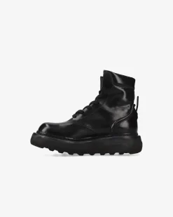 Donna Premiata Stivaletti Cal in vitello crepuscolo nero