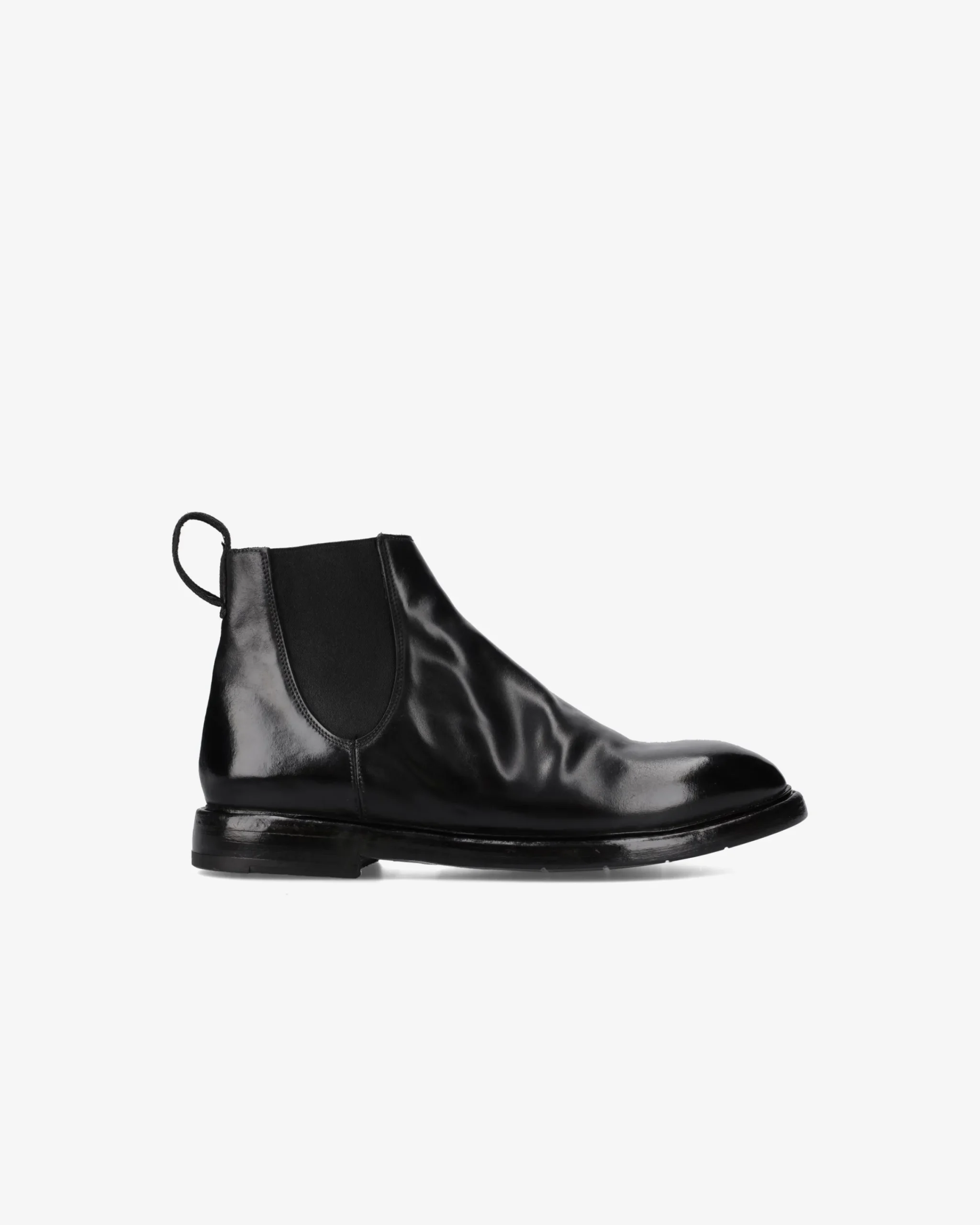 Uomo Premiata Stivaletti Charles in cavallo king nero