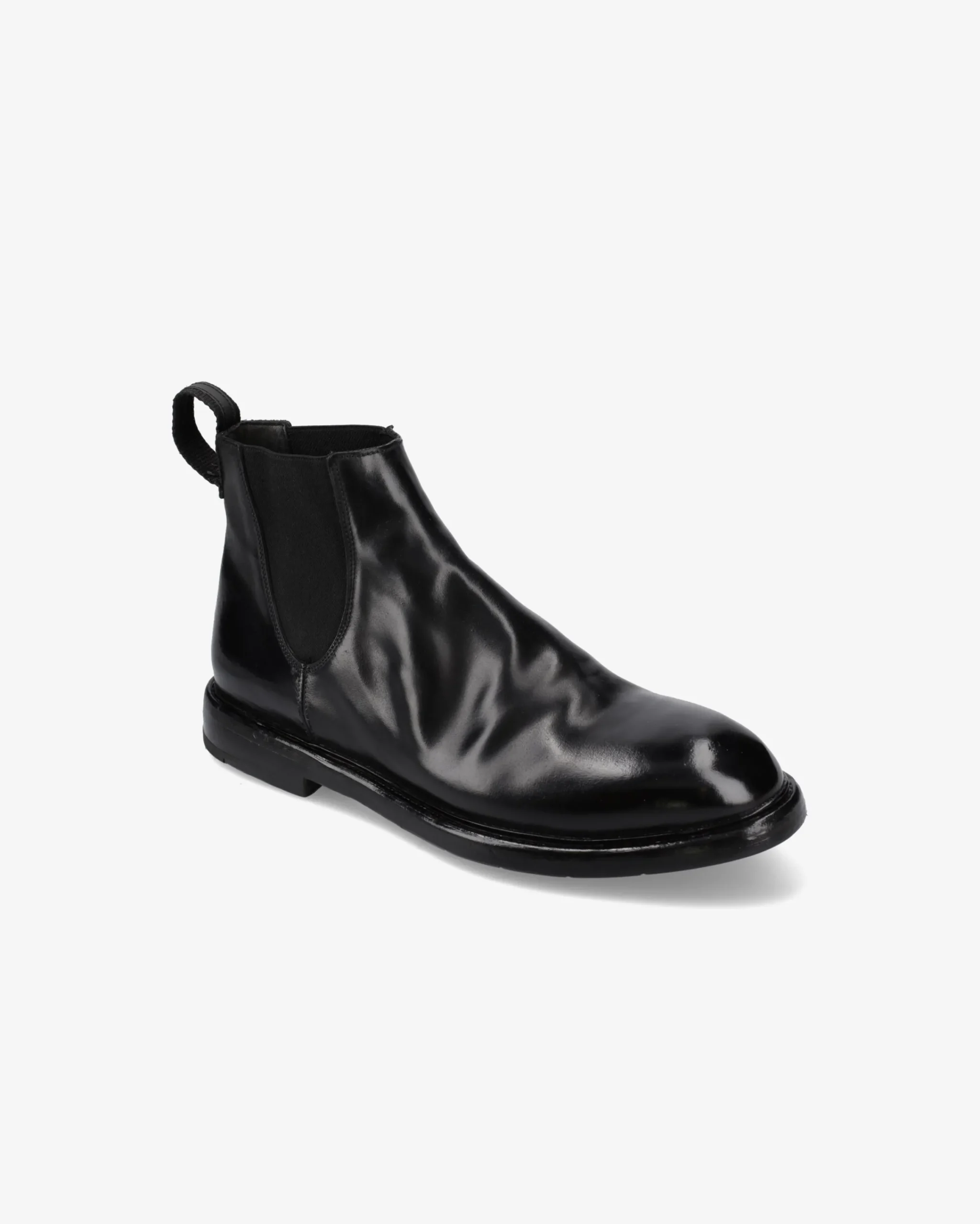 Uomo Premiata Stivaletti Charles in cavallo king nero