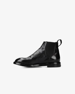 Uomo Premiata Stivaletti Charles in cavallo king nero