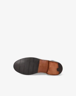 Uomo Premiata Stivaletti Charles in cavallo king chestnut