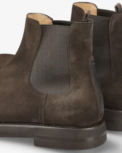 Uomo Premiata Stivaletti Chelsea in camoscio rain horse
