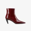 Donna Premiata Stivaletti Cher con tacco mousse bordeaux