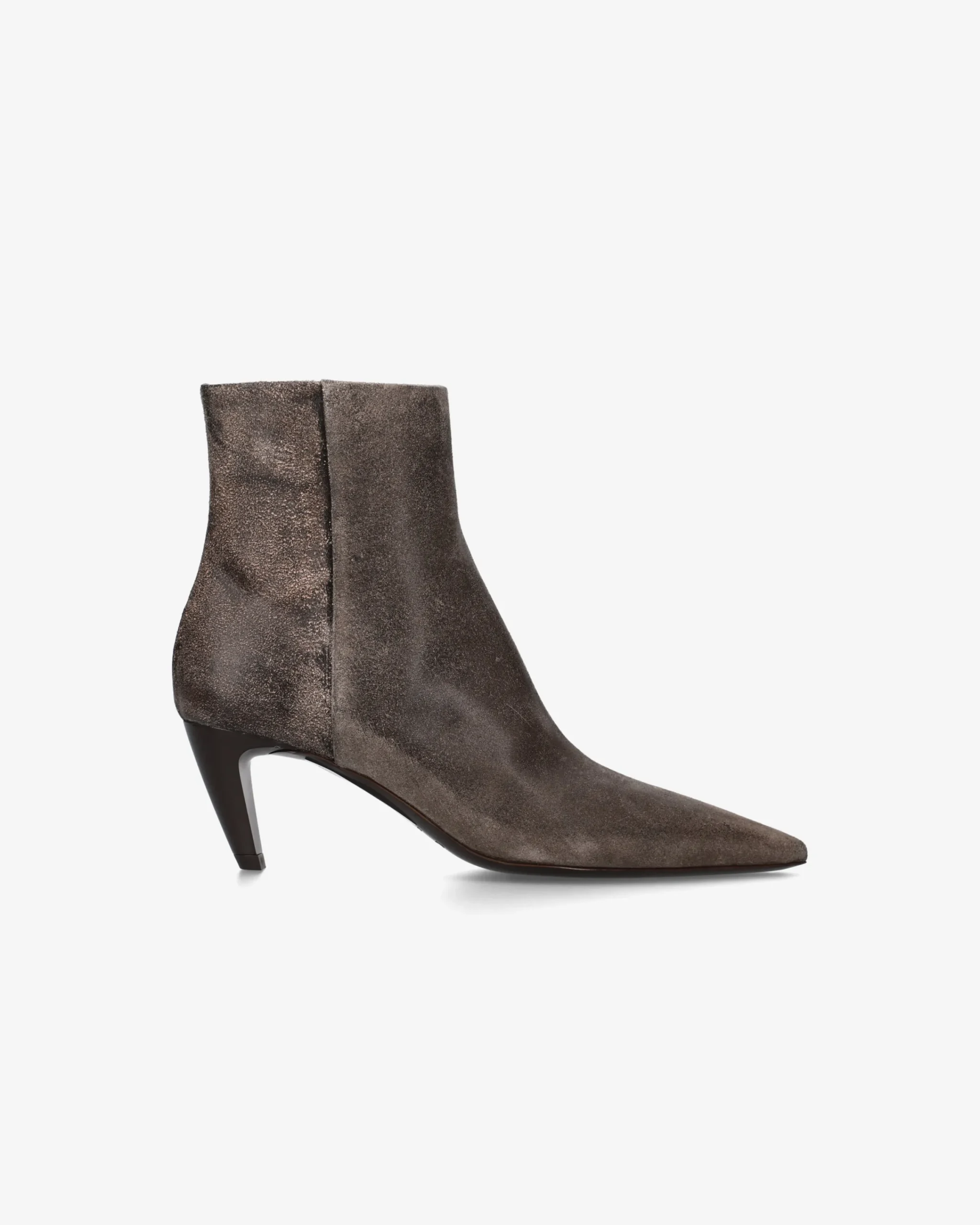 Donna Premiata Stivaletti Cher con tacco old moro