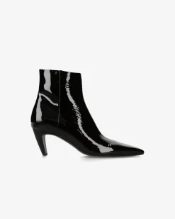 Donna Premiata Stivaletti Cher con tacco twiga nero