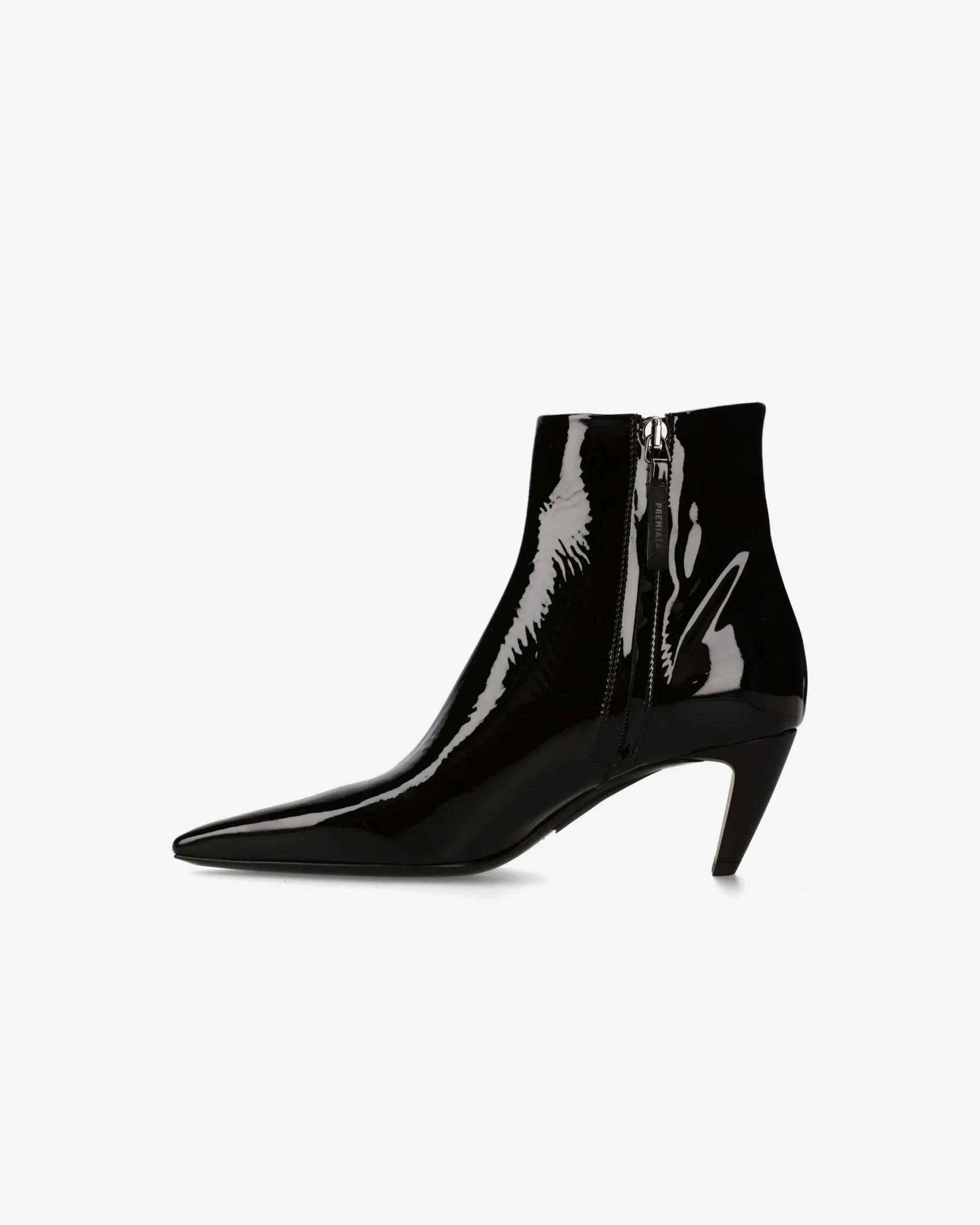 Donna Premiata Stivaletti Cher con tacco twiga nero