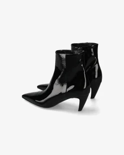 Donna Premiata Stivaletti Cher con tacco twiga nero