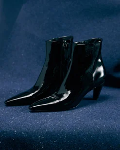 Donna Premiata Stivaletti Cher con tacco twiga nero