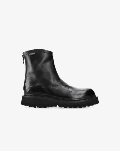 Uomo Premiata Stivaletti in pelle di cavallo lux nero
