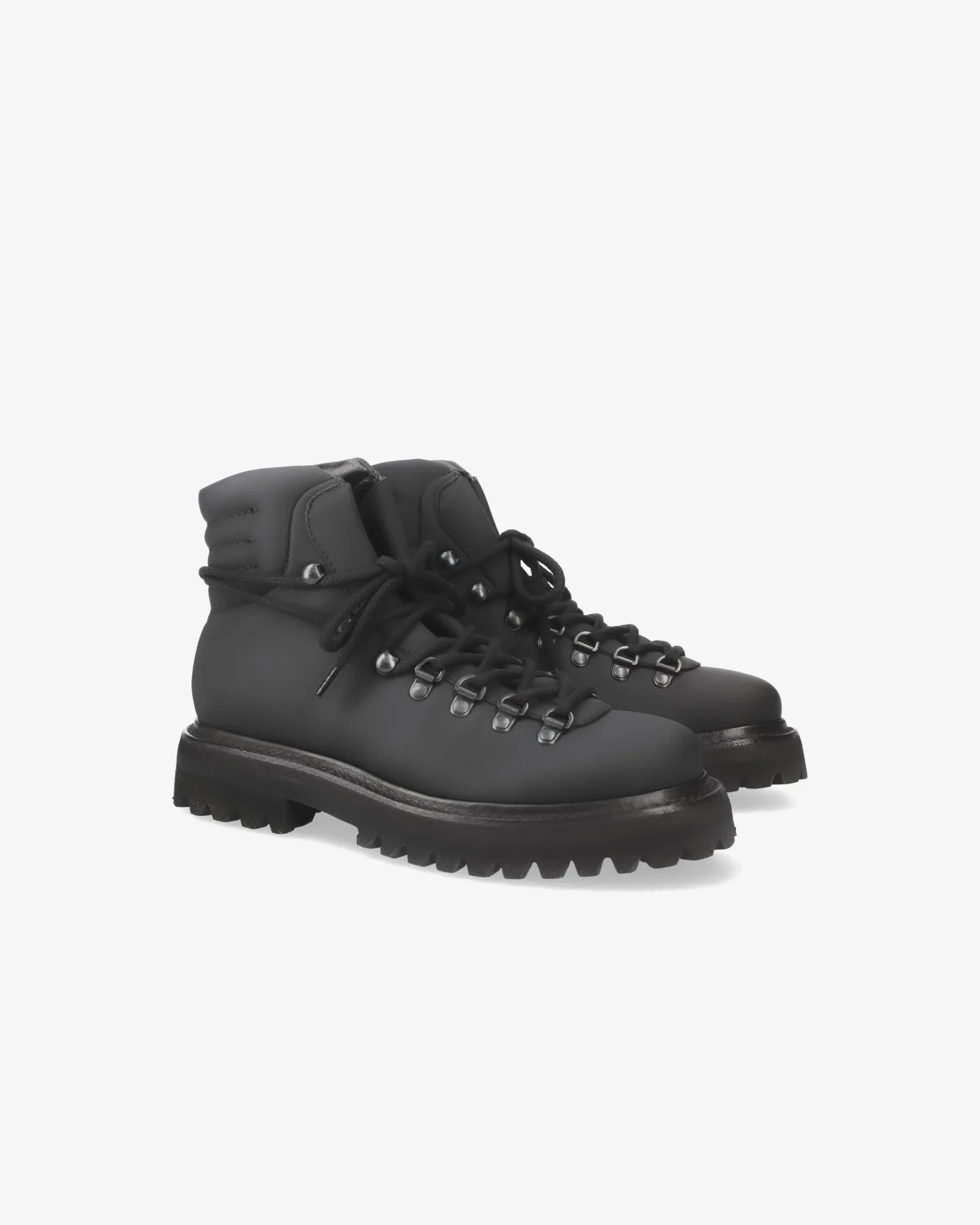 Donna Premiata Stivaletti Jake in gommato nero