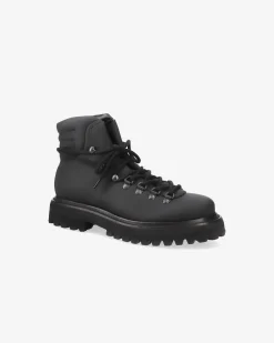 Donna Premiata Stivaletti Jake in gommato nero
