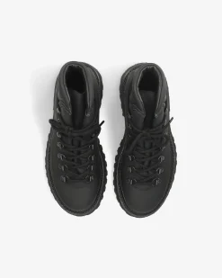 Donna Premiata Stivaletti Jake in gommato nero