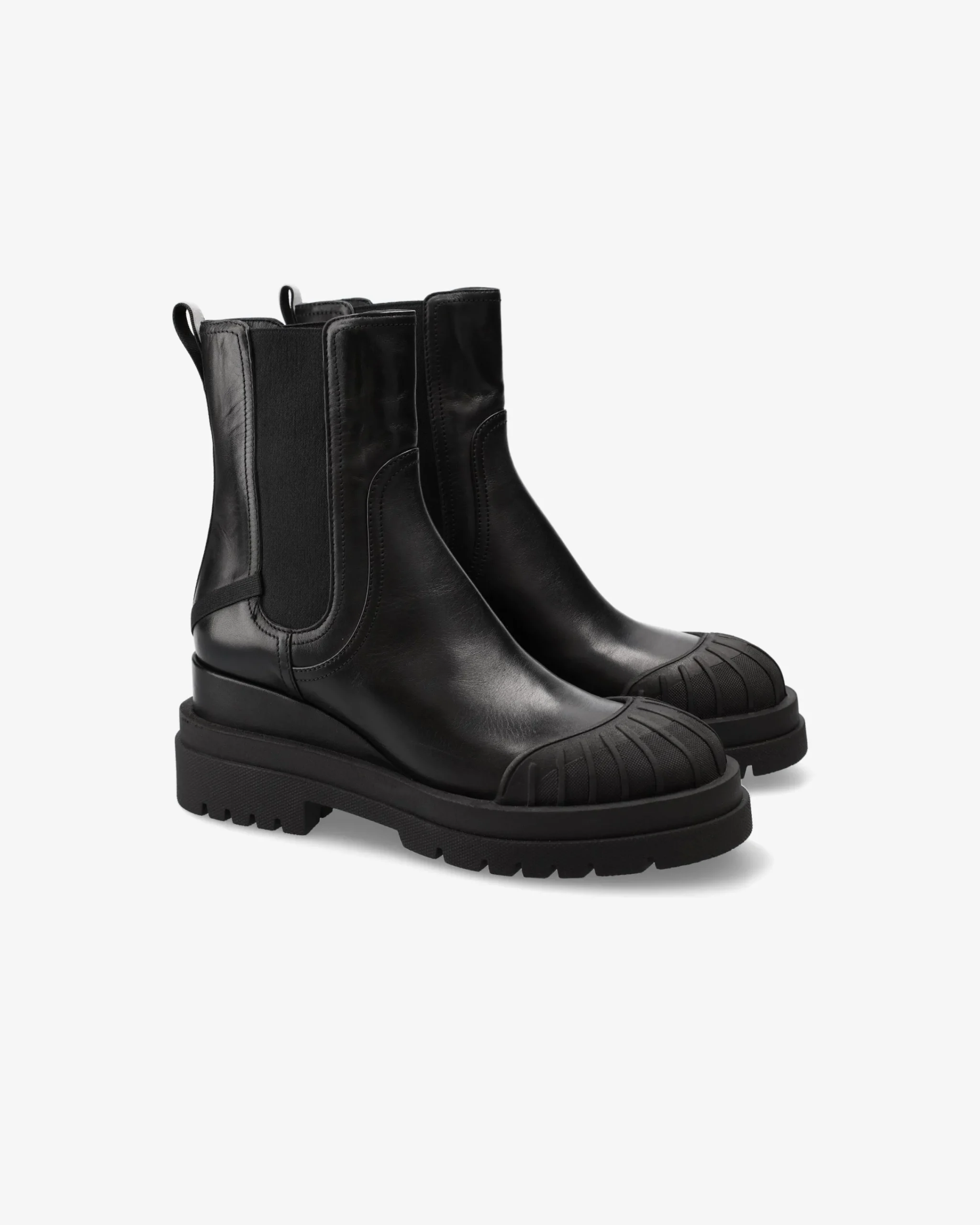 Donna Premiata Stivaletti Jiro in vitello gaucho nero