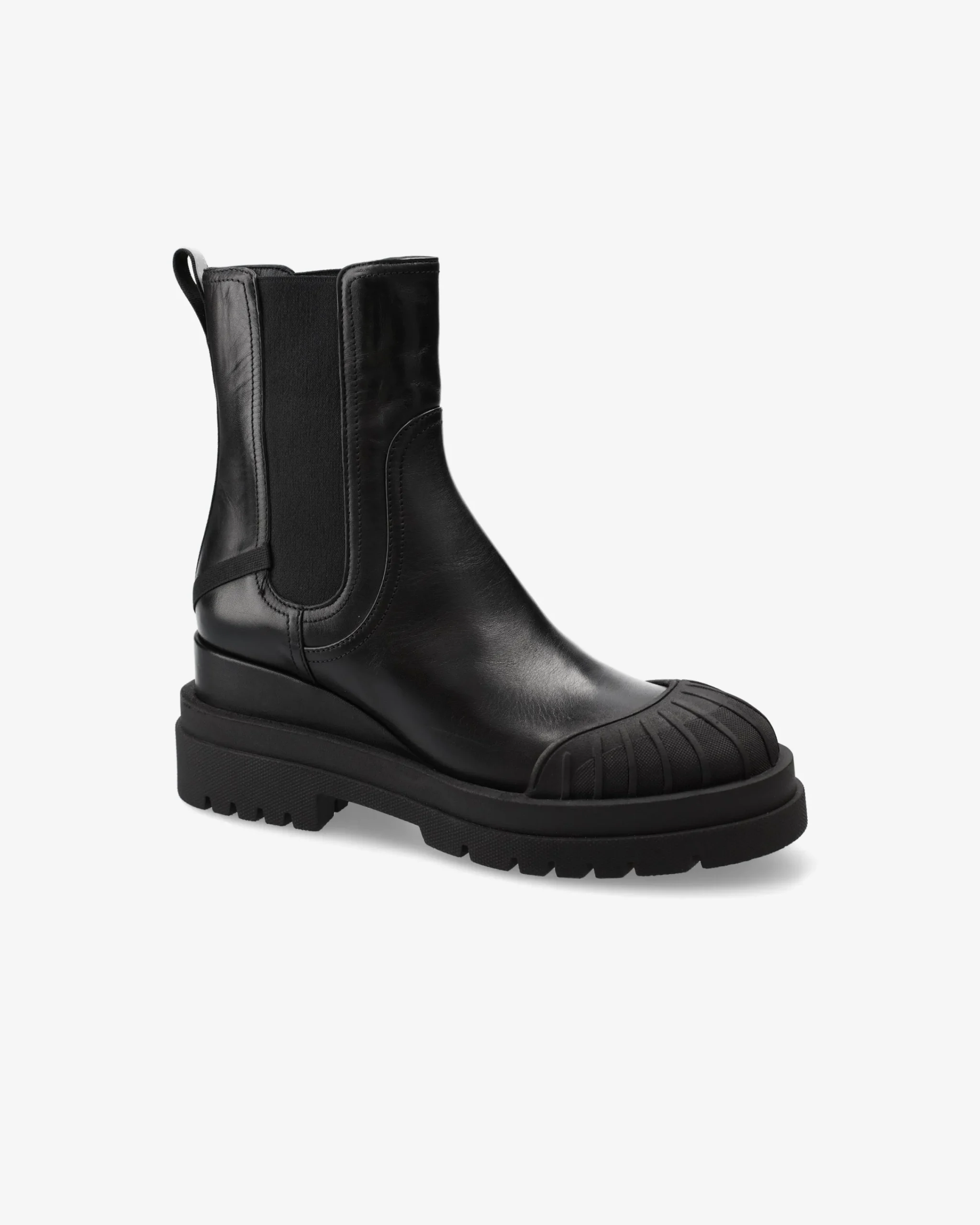 Donna Premiata Stivaletti Jiro in vitello gaucho nero