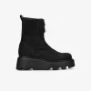 Donna Premiata Stivaletti Peg in camoscio nero